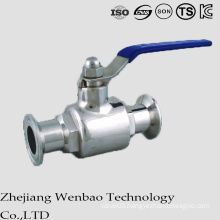 2PC Sanitary Ball Valve with Clamp Ends for Portable Water